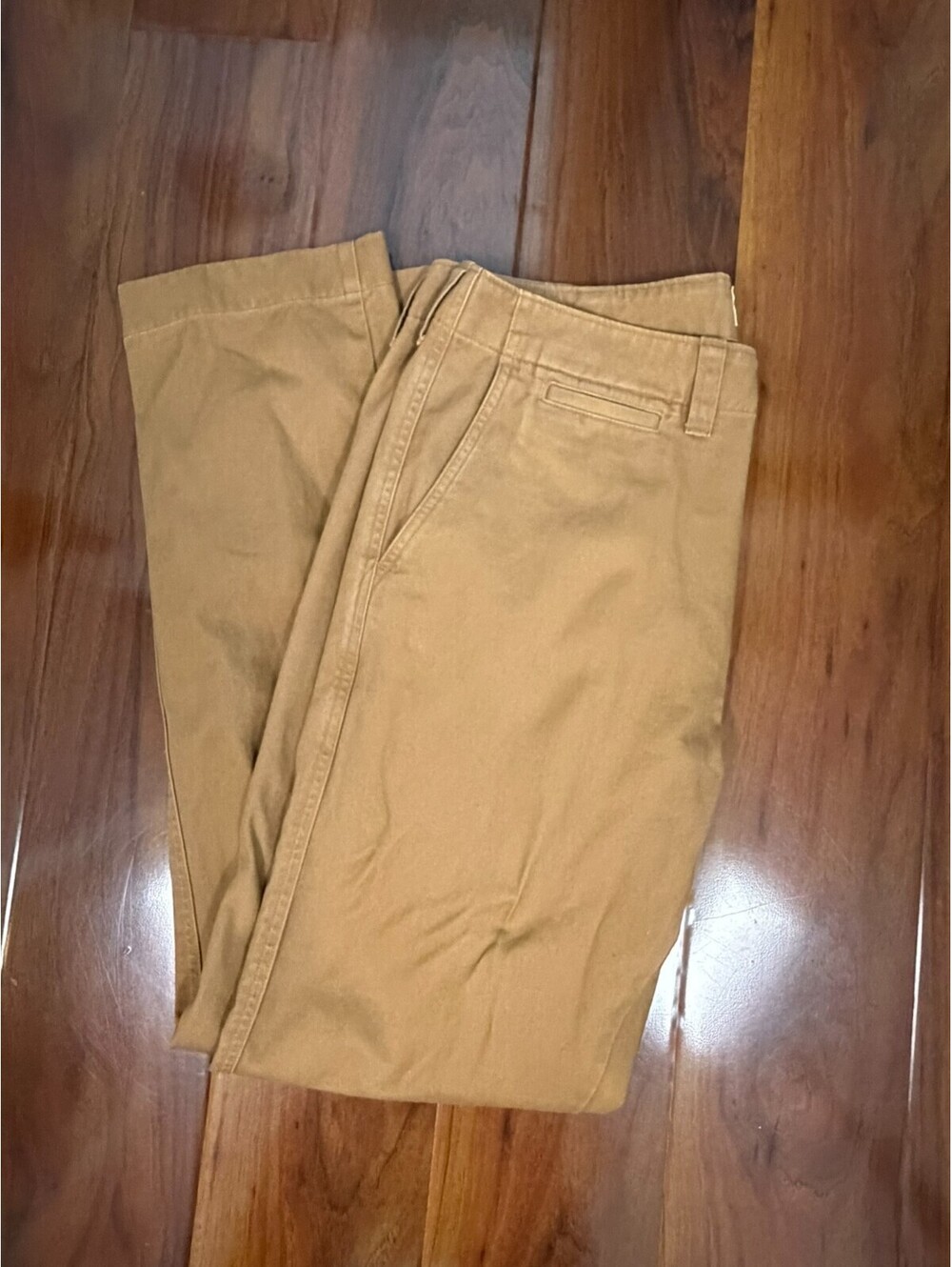 Todd Snyder Mens 32x32 Khaki Brown Tan Straight Fit Cotton Chino Pants PA060676